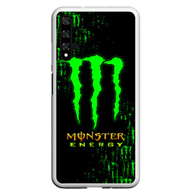 Чехол для Honor 20 с принтом MONSTER ENERGY NEON | МОНСТЕР , Силикон | Область печати: задняя сторона чехла, без боковых панелей | Тематика изображения на принте: monster | monster energy | монстер | монстер енерджи | монстер енэрджи | монстер энерджи | неон | энергетик | энергетический напиток