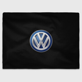 Плед 3D с принтом Volkswagen логотип , 100% полиэстер | закругленные углы, все края обработаны. Ткань не мнется и не растягивается | Тематика изображения на принте: golf | logo | polo | tuareg | volkswagen | vw | авто | автомобиль | лого | логотип | машина | пассат | поло | сс | тачка | тигуан | туарег | фольксваген | цц
