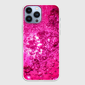 Чехол для iPhone 13 Pro Max с принтом Розовые Пузырьки ,  |  | абстрактный розовый | неоновый розовый | розовая вода | розовый мир
