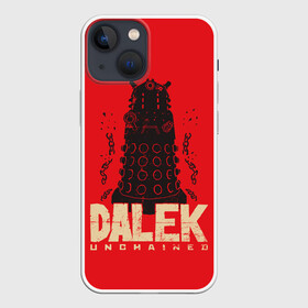 Чехол для iPhone 13 mini с принтом Dalek ,  |  | doctor who | serial | доктор кто | путешествия во времени | сериал | сериалы | фантастика