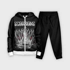 Детский костюм 3D с принтом SCORPIONS ,  |  | chainge | forever | germany | grunge | king | metal | music | punk | return | rock | scorpions | wind | ветер | германия | гранж | корона | метал | панк | перемен | рок | скорпионс | хард рок