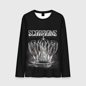 Мужской лонгслив 3D с принтом SCORPIONS , 100% полиэстер | длинные рукава, круглый вырез горловины, полуприлегающий силуэт | chainge | forever | germany | grunge | king | metal | music | punk | return | rock | scorpions | wind | ветер | германия | гранж | корона | метал | панк | перемен | рок | скорпионс | хард рок