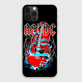 Чехол для iPhone 12 Pro Max с принтом AC/DC гитара  , Силикон |  | ac dc | acdc | acdc ас дс | angus | back in black | highway to hell | mckinnon | you | австралийская | ангус янг | ас дс | асдс | блюз | в форме | гитара | группа | крис слэйд | метал | молния | музыка | певец | рок | рок н ролл | стиви янг