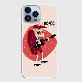 Чехол для iPhone 13 Pro Max с принтом Ангус Янг AC DC ,  |  | ac dc | acdc | acdc ас дс | angus | back in black | highway to hell | mckinnon | you | австралийская | ангус янг | ас дс | асдс | блюз | в форме | гитара | группа | крис слэйд | метал | молния | музыка | певец | рок | рок н ролл | стиви янг