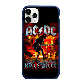 Чехол для iPhone 11 Pro Max матовый с принтом AC/DC HELLS BELLS , Силикон |  | Тематика изображения на принте: ac dc | acdc | acdc ас дс | angus | back in black | highway to hell | mckinnon | you | австралийская | ангус янг | ас дс | асдс | блюз | в форме | гитара | группа | крис слэйд | метал | молния | музыка | певец | рок | рок н ролл | стиви янг