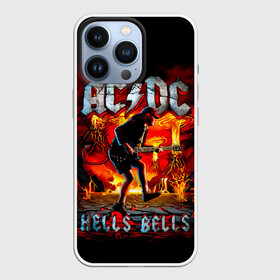 Чехол для iPhone 13 Pro с принтом AC DC HELLS BELLS ,  |  | ac dc | acdc | acdc ас дс | angus | back in black | highway to hell | mckinnon | you | австралийская | ангус янг | ас дс | асдс | блюз | в форме | гитара | группа | крис слэйд | метал | молния | музыка | певец | рок | рок н ролл | стиви янг
