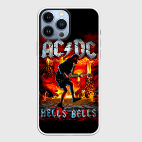 Чехол для iPhone 13 Pro Max с принтом AC DC HELLS BELLS ,  |  | ac dc | acdc | acdc ас дс | angus | back in black | highway to hell | mckinnon | you | австралийская | ангус янг | ас дс | асдс | блюз | в форме | гитара | группа | крис слэйд | метал | молния | музыка | певец | рок | рок н ролл | стиви янг