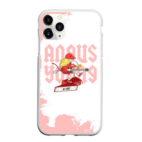 Чехол для iPhone 11 Pro Max матовый с принтом Angus Young AC/DC , Силикон |  | ac dc | acdc | acdc ас дс | angus | back in black | highway to hell | mckinnon | you | австралийская | ангус янг | ас дс | асдс | блюз | в форме | гитара | группа | крис слэйд | метал | молния | музыка | певец | рок | рок н ролл | стиви янг