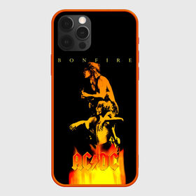 Чехол для iPhone 12 Pro Max с принтом Bonfire  AC/DC , Силикон |  | ac dc | acdc | acdc ас дс | angus young | back in black | highway to hell | mckinno | австралийская | ангус янг | ас дс | асдс | блюз | в форме | гитара | группа | крис слэйд | метал | молния | музыка | певец | рок | рок н ролл | стиви янг