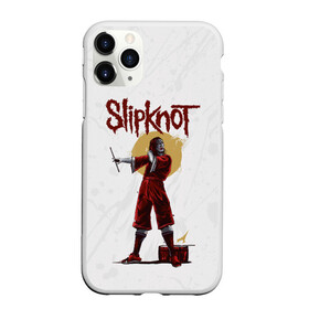 Чехол для iPhone 11 Pro матовый с принтом SLIPKNOT | СЛИПКНОТ (Z) , Силикон |  | Тематика изображения на принте: joey jordison | rock | slipknot | джордисон джои | петля | рок | скользящий узел | слипкнот | тяжелый рок | удавка