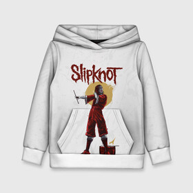 Детская толстовка 3D с принтом SLIPKNOT | СЛИПКНОТ (Z) , 100% полиэстер | двухслойный капюшон со шнурком для регулировки, мягкие манжеты на рукавах и по низу толстовки, спереди карман-кенгуру с мягким внутренним слоем | joey jordison | rock | slipknot | джордисон джои | петля | рок | скользящий узел | слипкнот | тяжелый рок | удавка