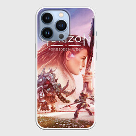 Чехол для iPhone 13 Pro с принтом Элой Horizon Forbidden West DE ,  |  | aloy | bow | dinosaur | games | horizon forbidden west | hunt | nextgen | playstation 5 | ps5 | robot | zero dawn | горизонт | динозавр | запретный запад | игры | лук | некстген | нулевой рассвет | охота | плейстейшен 5 | пс5 | робот | элой