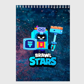 Скетчбук с принтом ЭШ Ash Brawl Stars , 100% бумага
 | 48 листов, плотность листов — 100 г/м2, плотность картонной обложки — 250 г/м2. Листы скреплены сверху удобной пружинной спиралью | ash | brawl | brawl stars | brawlstars | brawl_stars | аш | бравл | бравлстарс | эш