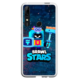 Чехол для Honor P Smart Z с принтом ЭШ Ash Brawl Stars , Силикон | Область печати: задняя сторона чехла, без боковых панелей | ash | brawl | brawl stars | brawlstars | brawl_stars | аш | бравл | бравлстарс | эш