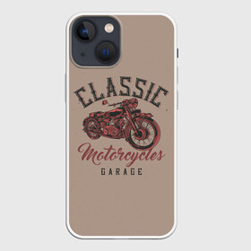 Чехол для iPhone 13 mini с принтом Классические мотоциклы ,  |  | moto | motorcycle | мопеды | мото | мотоцикл | мотоциклист | мотоциклисту | мотоциклисты | мотоцыклы