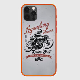 Чехол для iPhone 12 Pro Max с принтом Легендарный гонщик , Силикон |  | moto | motorcycle | мопеды | мото | мотоцикл | мотоциклист | мотоциклисту | мотоциклисты | мотоцыклы | моцик