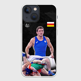 Чехол для iPhone 13 mini с принтом North Ossetia–Alania wrestling ,  |  | alania | freestyle | north | ossetia | russia | sidakov | team | wrestling | zaurbek | алания | борцы | борьба | владикавказ | вольная | заурбек | кавказ | осетия | россия | рсо | рсо алания | сидаков