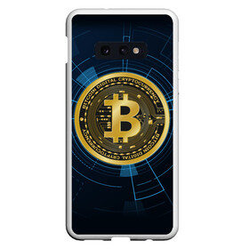 Чехол для Samsung S10E с принтом BITCOIN ВАЛЮТА , Силикон | Область печати: задняя сторона чехла, без боковых панелей | bitcoin | btc | coin | биткоин | биткойн | валюта | деньги | криптовалюта | монета | платёжная система | технология