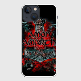 Чехол для iPhone 13 mini с принтом Amon Amarth ,  |  | amon amarth | metal | викинг метал | группы | дэт метал | метал | музыка | рок