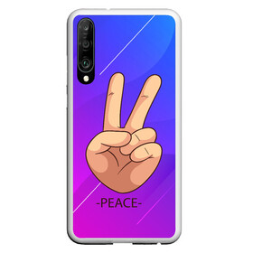 Чехол для Honor P30 с принтом ВСЕМ МИР | PEACE (Z) , Силикон | Область печати: задняя сторона чехла, без боковых панелей | anarchy | hippies | peace | анархизм | анархия | два пальца | знак | знаки | любовь | мир | мир всем | хиппи