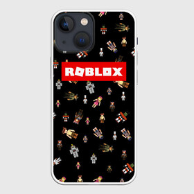 Чехол для iPhone 13 mini с принтом ROBLOX PATTERN | РОБЛОКС (Z) ,  |  | Тематика изображения на принте: game | gamer | pattern | roblox | simulator | игра | конструктор | паттерн | роблок | роблокс | симулятор | строительство | фигура