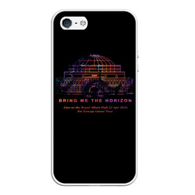 Чехол для iPhone 5/5S матовый с принтом  Live at the Royal Albert Hall - BMTH , Силикон | Область печати: задняя сторона чехла, без боковых панелей | bmth | bring me the horizon | альтернативный | бмт | бмтх | бмтш | брин | бринг | горизонт | достань для меня | дэткор | зе | метал | ми | рок | хоризон | электроник