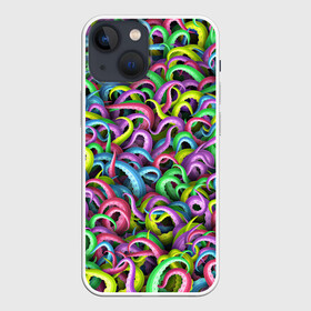 Чехол для iPhone 13 mini с принтом Психоделические щупальца ,  |  | кракен | ктулху | монстр | море | морской | осьминог | осьминожки | паттерн | психоделика