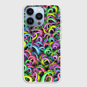 Чехол для iPhone 13 Pro с принтом Психоделические щупальца ,  |  | кракен | ктулху | монстр | море | морской | осьминог | осьминожки | паттерн | психоделика