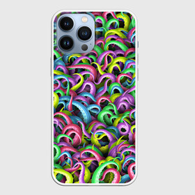 Чехол для iPhone 13 Pro Max с принтом Психоделические щупальца ,  |  | кракен | ктулху | монстр | море | морской | осьминог | осьминожки | паттерн | психоделика
