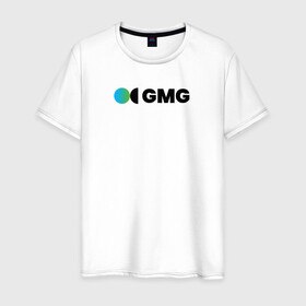Мужская футболка хлопок с принтом GeoManGroup , 100% хлопок | прямой крой, круглый вырез горловины, длина до линии бедер, слегка спущенное плечо. | gmg | клуб исследователей | логотип | международное сообщество | экспедиция | эксперименты