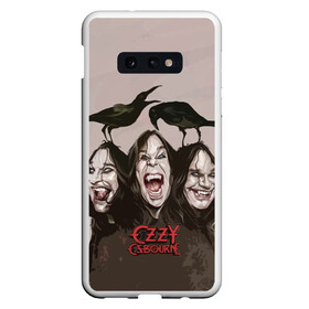 Чехол для Samsung S10E с принтом Ozzy Osbourne , Силикон | Область печати: задняя сторона чехла, без боковых панелей | Тематика изображения на принте: black sabbath | hard rock | heavy metal | john michael osbourne | ozzy osbourne | джон майкл осборн | оззи осборн | хард рок | хеви метал