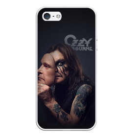 Чехол для iPhone 5/5S матовый с принтом Ozzy Osbourne , Силикон | Область печати: задняя сторона чехла, без боковых панелей | Тематика изображения на принте: black sabbath | hard rock | heavy metal | john michael osbourne | ozzy osbourne | джон майкл осборн | оззи осборн | хард рок | хеви метал