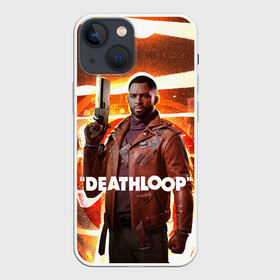 Чехол для iPhone 13 mini с принтом Кольт Ван Deathloop ,  |  | bethesda | colt vahn | deathloop | games | gun | julianna 