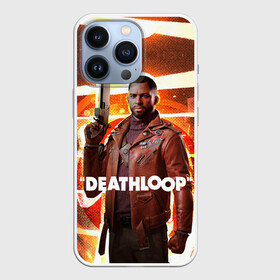Чехол для iPhone 13 Pro с принтом Кольт Ван Deathloop ,  |  | bethesda | colt vahn | deathloop | games | gun | julianna 