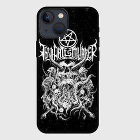 Чехол для iPhone 13 mini с принтом Thy Art Is Murder ,  |  | Тематика изображения на принте: death metal | deathcore | thy art is murder | группы | дэткор | метал | музыка | рок