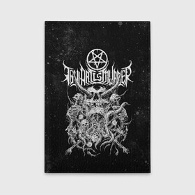 Обложка для автодокументов с принтом Thy Art Is Murder , натуральная кожа |  размер 19,9*13 см; внутри 4 больших “конверта” для документов и один маленький отдел — туда идеально встанут права | Тематика изображения на принте: death metal | deathcore | thy art is murder | группы | дэткор | метал | музыка | рок