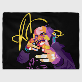 Плед 3D с принтом Drake , 100% полиэстер | закругленные углы, все края обработаны. Ткань не мнется и не растягивается | certified lover boy | drake | pop art | rap | wpap | дрейк | музыка | обри дрейк грэм | поп арт | рэп | рэпер