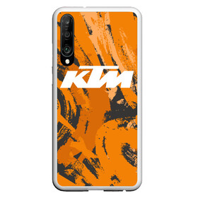 Чехол для Honor P30 с принтом KTM | КТМ (Z) , Силикон | Область печати: задняя сторона чехла, без боковых панелей | Тематика изображения на принте: enduro | grange | ktm | moto | moto sport | motocycle | sportmotorcycle | гранж | ктм | мото | мото спорт | мотоспорт | спорт мото