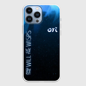 Чехол для iPhone 13 Pro Max с принтом Ori Logo | Ori and the Will of the Wisps (Z) ,  |  | Тематика изображения на принте: logo | moon studios | ori and the will of the wisps | блуждающий огонь | дух ори | ку | лого | логотип | ори и блуждающие огоньки | сеир