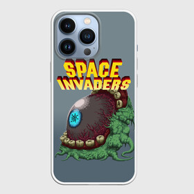 Чехол для iPhone 13 Pro с принтом Boss | Space Invaders | Old game (Z) ,  |  | boss | dendy | invaders | nintendo | shootem up | space invaders | денди | захватчики | космические захватчики | су имбэ | чужаки