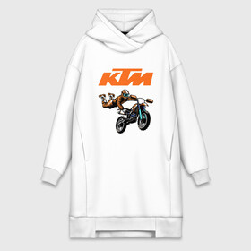 Платье-худи хлопок с принтом KTM | МОТОКРОСС (Z) ,  |  | enduro | ktm | moto | moto sport | motocycle | sportmotorcycle | ктм | мото | мото спорт | мотоспорт | спорт мото