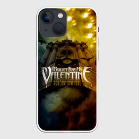 Чехол для iPhone 13 mini с принтом Scream Aim Fire   Bullet For My Valentine ,  |  | bullet for my valentine | jeff killed john | matthew tuck | michael paget | булет фор май валентайн | джефф убил джона | майкл пэджет | метал | музыка | мэтт | мэттью так | пуля для моей возлюбленной | рок группа