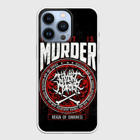 Чехол для iPhone 13 Pro с принтом Thy Art Is Murder ,  |  | death metal | deathcore | thy art is murder | группы | дэткор | метал | музыка | рок