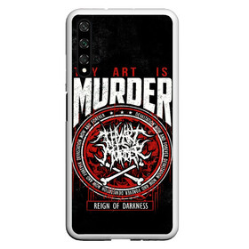 Чехол для Honor 20 с принтом Thy Art Is Murder , Силикон | Область печати: задняя сторона чехла, без боковых панелей | death metal | deathcore | thy art is murder | группы | дэткор | метал | музыка | рок