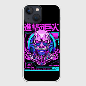 Чехол для iPhone 13 mini с принтом Атака Титанов ,  |  | Тематика изображения на принте: anime | attack on titan | shingeki no kyojin | аниме | атака на титанов | атака титанов | манга | титаны