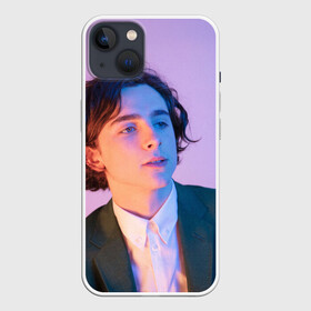 Чехол для iPhone 13 с принтом Timothee Chalamet розовый градиент ,  |  | timothee chalamet | тимоти шаламе | фото