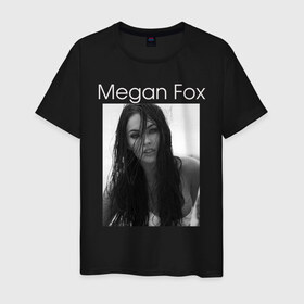 Мужская футболка хлопок с принтом Megan Fox , 100% хлопок | прямой крой, круглый вырез горловины, длина до линии бедер, слегка спущенное плечо. | megan fox | актриса | известная личность | меган фокс | фотомодель