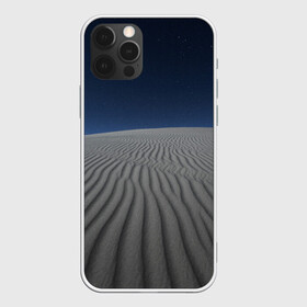 Чехол для iPhone 12 Pro с принтом Пустыня дюна песок ночь , силикон | область печати: задняя сторона чехла, без боковых панелей | desert | dune | night | дюна | звезды | ночь | песок | пустыня