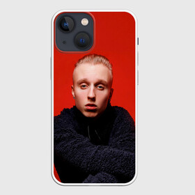 Чехол для iPhone 13 mini с принтом Стильный Ти Фэст ,  |  | black star | hip hop | rap | rep | t fest | исполнители | исполнитель | кирилл незборецкий | музыка | реп | ти фест | ти фэст | чёрная звезда