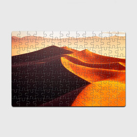 Головоломка Пазл магнитный 126 элементов с принтом Пустыня дюна барханы , полимерный материал с магнитным слоем | 126 деталей, размер изделия —  180*270 мм | Тематика изображения на принте: desert | dune | барханы | дюна | песок | пустыня